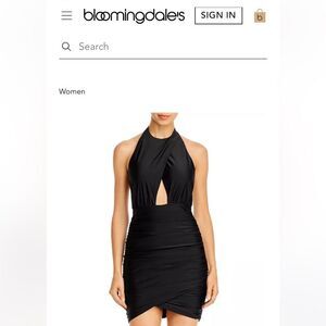 NWT Tiger Mist not your girl halter dress Medium